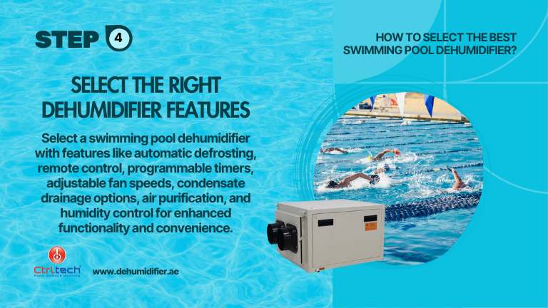 Select the right pool dehumidifier features